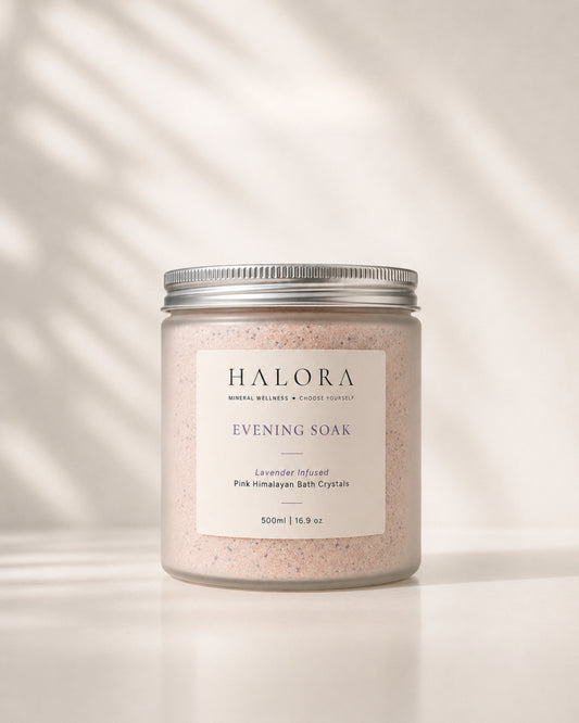 Evening Soak — Lavender Bath Crystals