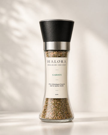 Garden — Himalayan Pink Salt (Coarse · Mixed Herb)