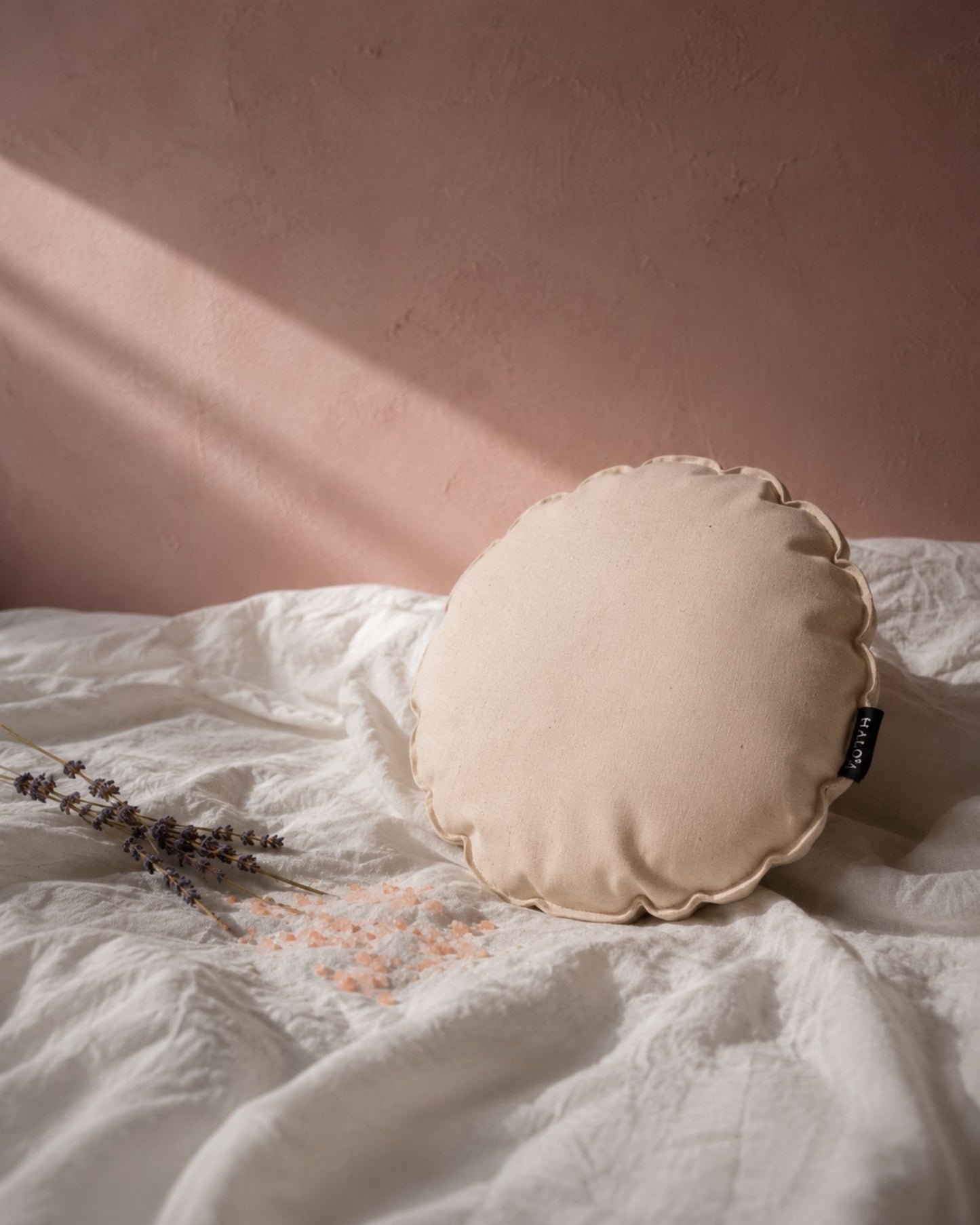 Hearth Salt Therapy Pillow Round hero