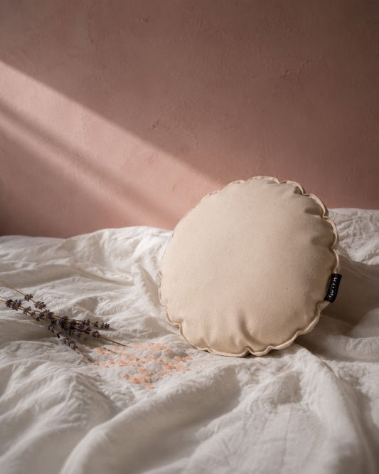 Hearth Salt Therapy Pillow Round hero