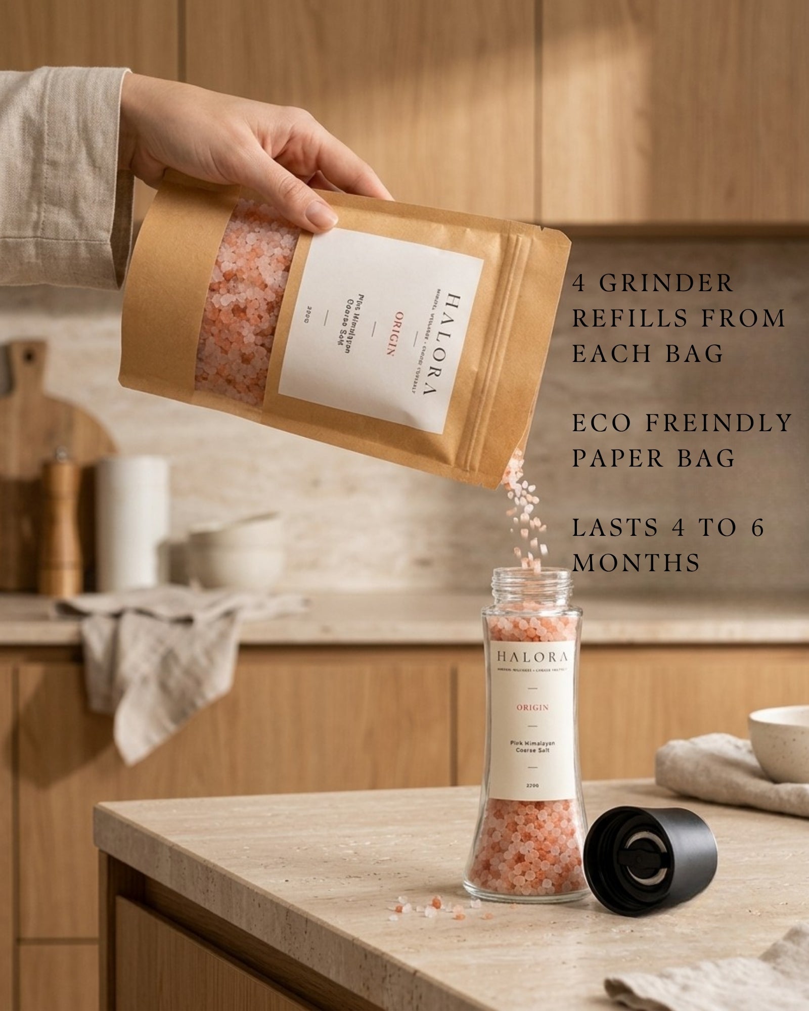 Origin Himalayan Pink Salt Refill lifestyle 02