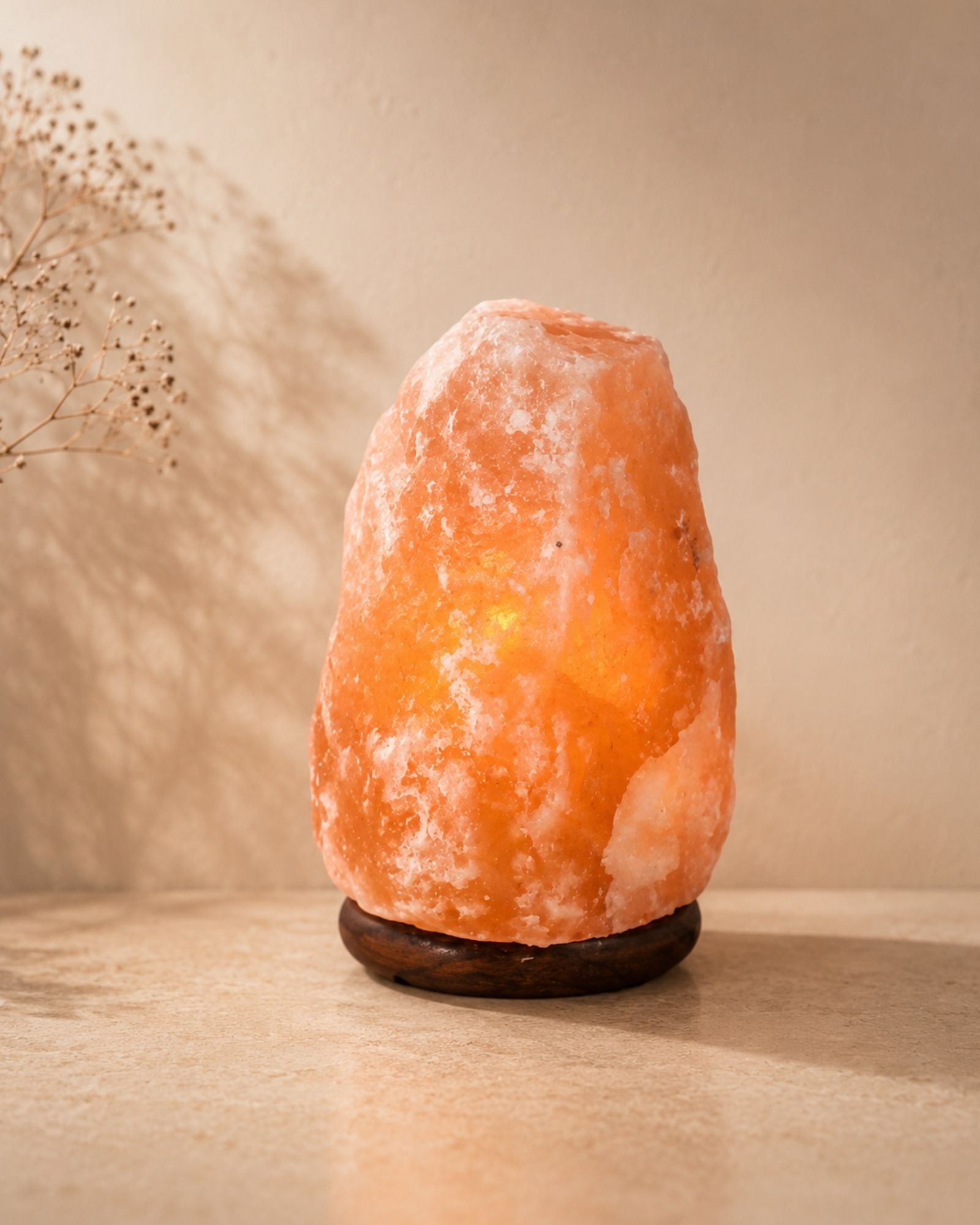 Radiance Natural Pink Salt Lamp hero