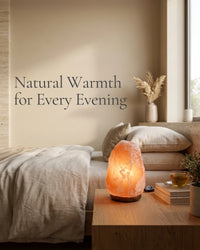 Radiance Natural Pink Salt Lamp lifestyle 01