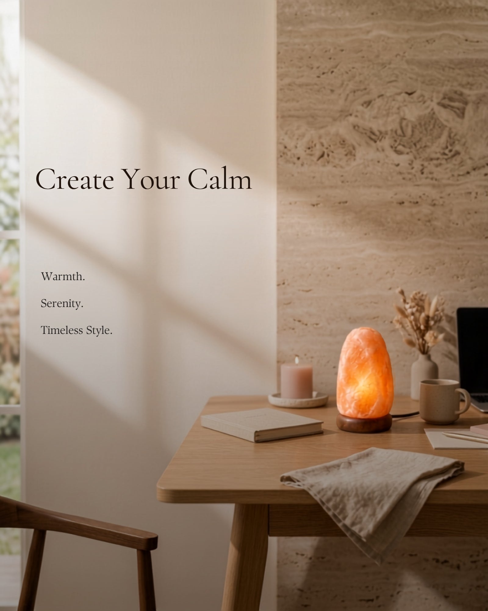USB Pink Salt Lamp lifestyle 01